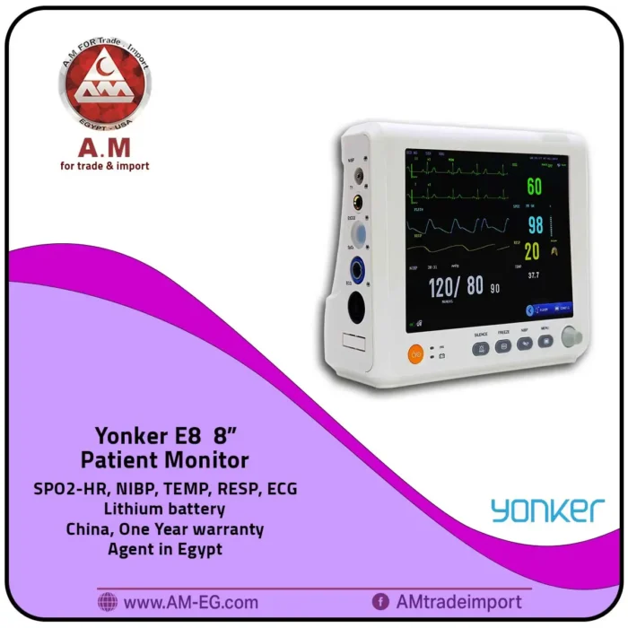 Yonker Multiparameter Patient Monitor E8 - Image 1