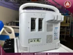 صورة طبيعية من زاوية خلفية لسونار Chison ECO 1 المحمول، شاشة 12 بوصة، مجسات Convex وVaginal، بتصميم رمادي اللون.