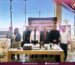 A.M Medical Equipment team at their exhibition booth during the Upper Egypt Pediatric Conference