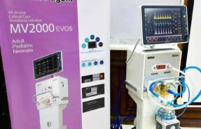جهاز تنفس صناعي MEK MV2000 EVO5 من A.M للتجارة والاستيراد في ورشة عمل جامعة بنها